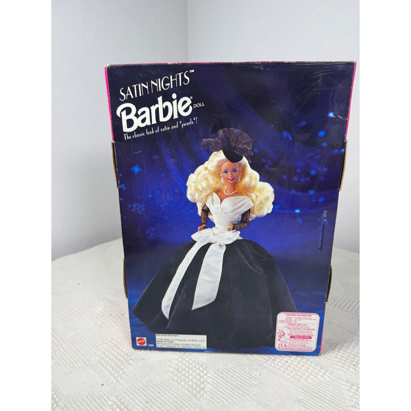 Barbie Satin Nights Limited Edition Doll 1992 By Mattel In Original Box 1896 NIB