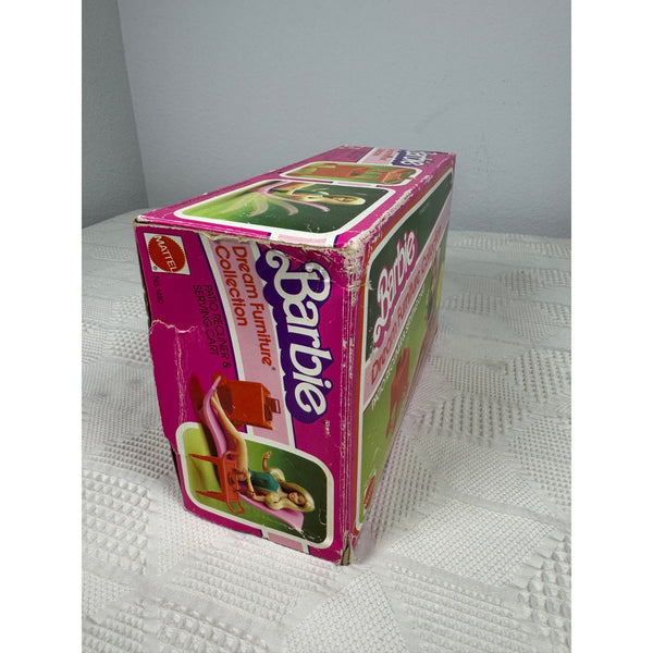 Barbie Dream Furniture Collection Patio Recliner & Serving Cart Set Mattel 1982