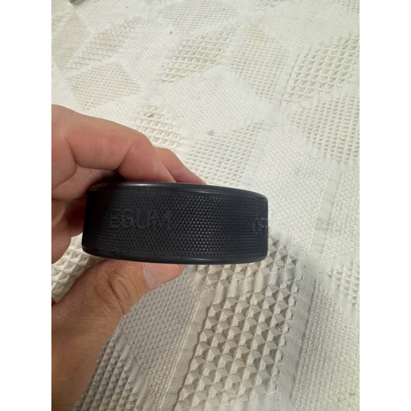 New Jersey Devils Official Licensed NHL Hockey Puck by InGlasCo Made In Slovakia