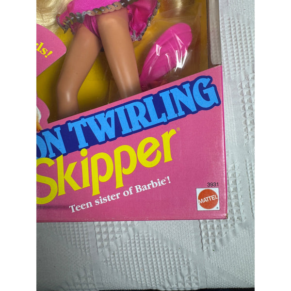 Baton Twirling Skipper Doll Teen Sister Of Barbie Mattel 3931 Vintage NIB