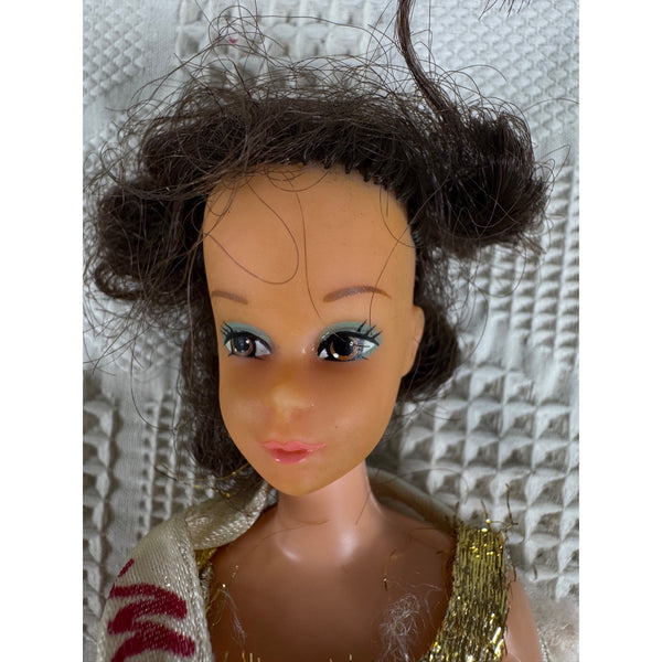 Rare Kellogg's 1970s Miss America Steffie Face Walk Lively Barbie Doll