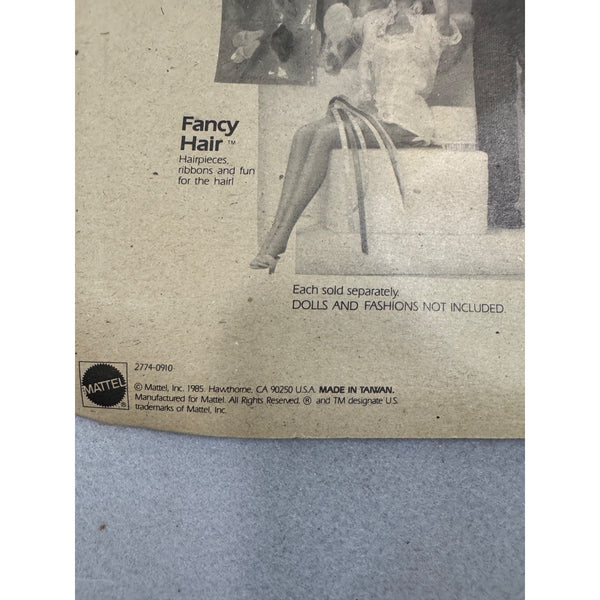 Ken Barbie Finishing Touches City Nights Doll Accessories Bow Shoes Tux 1985 NWB