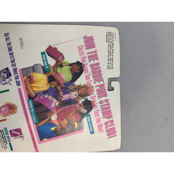 Barbie All American Fashion Collect Pink Stamp Club Doll Outfit Accessory Set