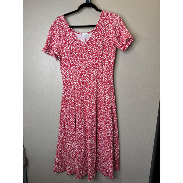 Vintage Style My Way Womens red dress