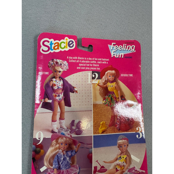 Stacie Feeling Fun Fashions Barbie Doll Outfit Bedtime Robe Set Mattel 1993 NWB