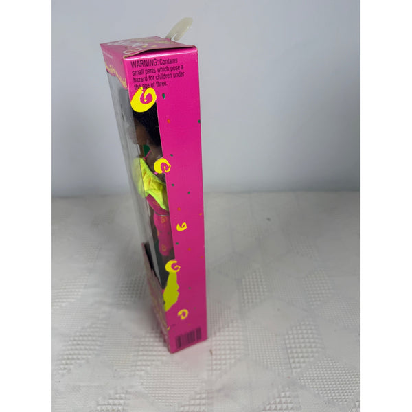Ruffle Fun Barbie Doll Vintage 1994 By Mattel Pink and Yellow 12434 NIB