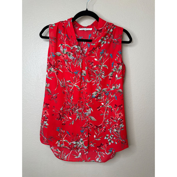 Rose & Olive Womens Red Blouse