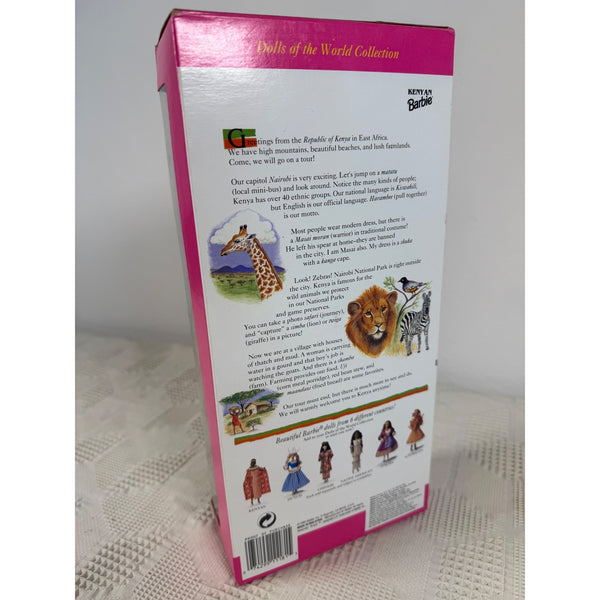 Kenyan Barbie Dolls Of The World Collection Special Edition 1993 11181 NIB
