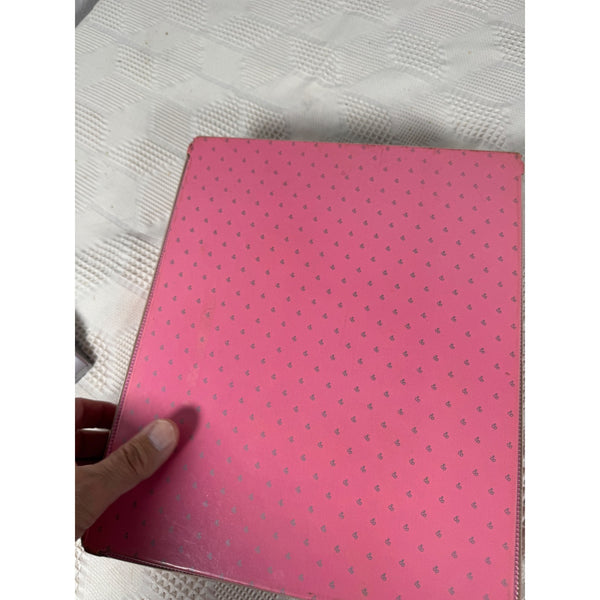 Barbie 1985 Fashion Doll Case Pink with Handle and Interior Storage Vintage