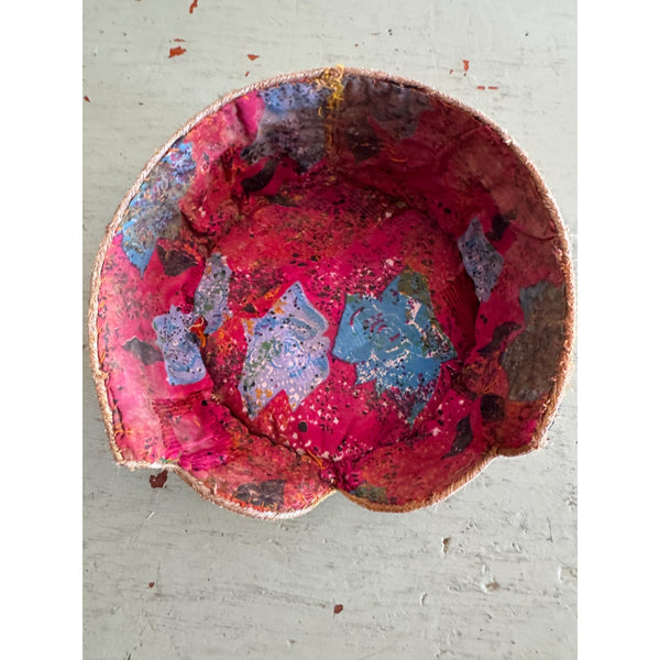 Vintage Turkish Bridal Hat Handmade Embroidered Intricate Design