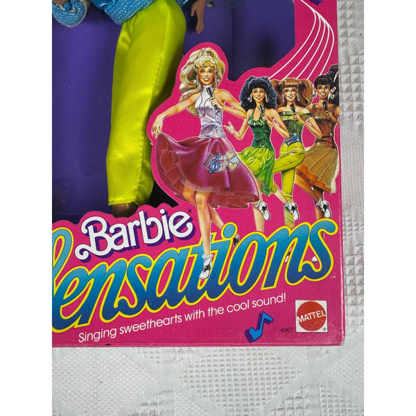 Barbie Sensations Bopsy Doll Vintage 80s Sound 1987 Mattel 4967 NIB