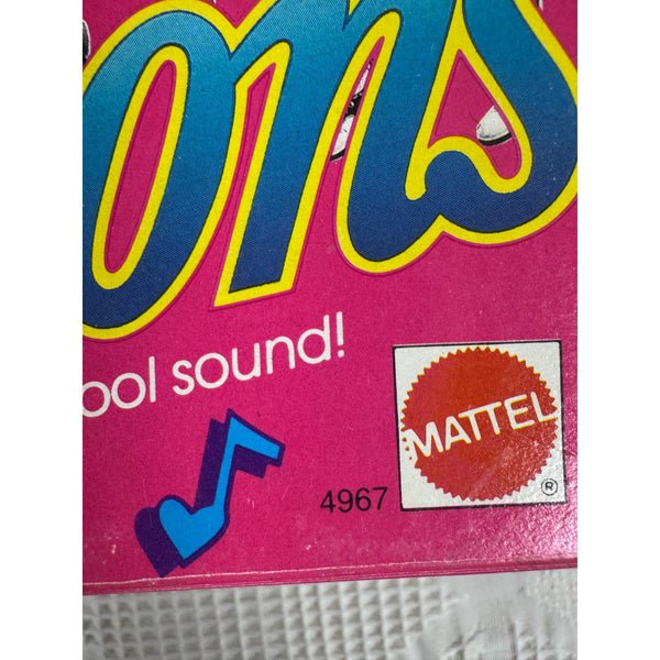 Barbie Sensations Bopsy Doll Vintage 80s Sound 1987 Mattel 4967 NIB