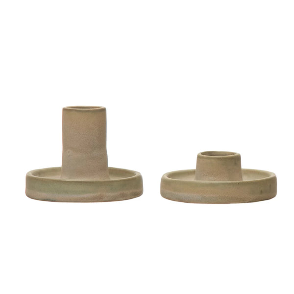 Stoneware Taper Holder