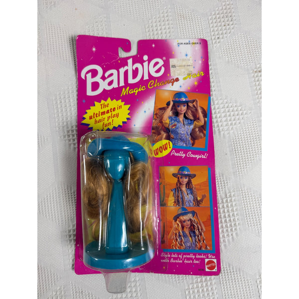 Barbie Magic Change Hair Pretty Cowgirl Accessory Set 1993 Mattel 68090 NIB