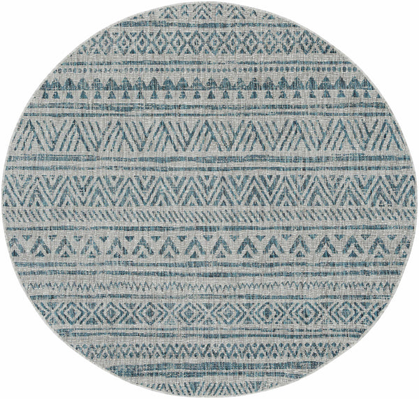 Ambridge Outdoor Safe Area Rug round