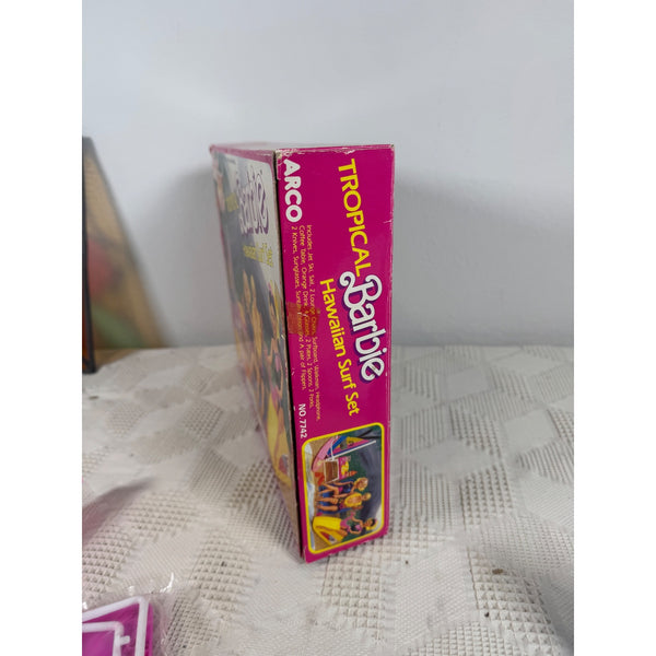 Tropical Barbie Hawaiian Surf Set Playset Vintage 1986 Mattel Arco Accessories