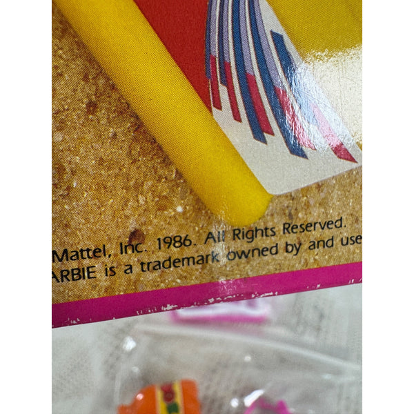 Tropical Barbie Hawaiian Surf Set Playset Vintage 1986 Mattel Arco Accessories