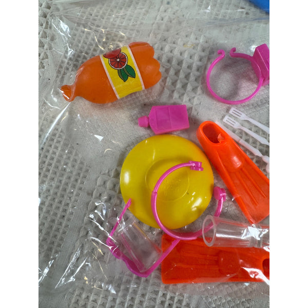 Tropical Barbie Hawaiian Surf Set Playset Vintage 1986 Mattel Arco Accessories