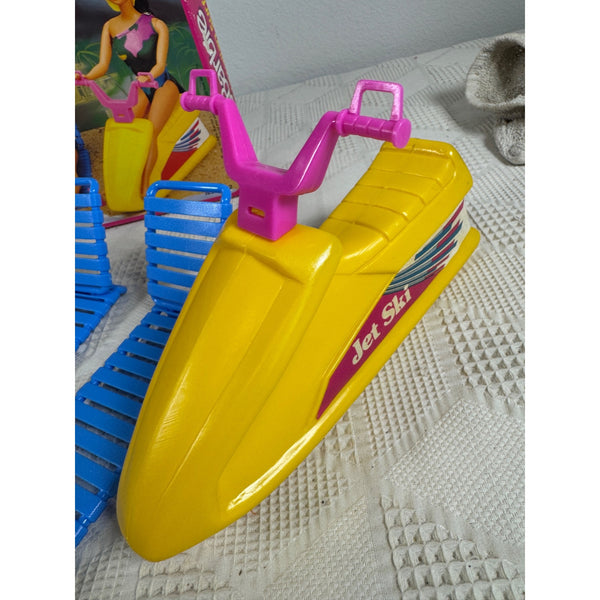 Tropical Barbie Hawaiian Surf Set Playset Vintage 1986 Mattel Arco Accessories