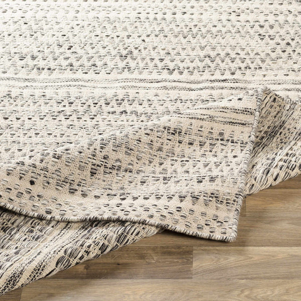 Arabi Wool Area Rug thin light