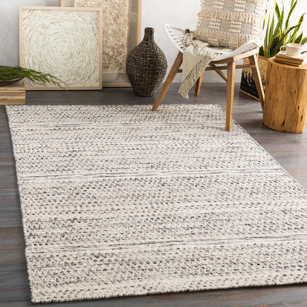 Arabi Wool Area Rug boho