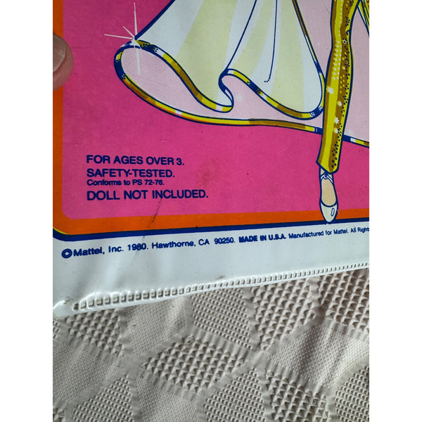 Golden Dream Barbie Fashion Doll Case by Mattel 1980 Vintage Storage Box