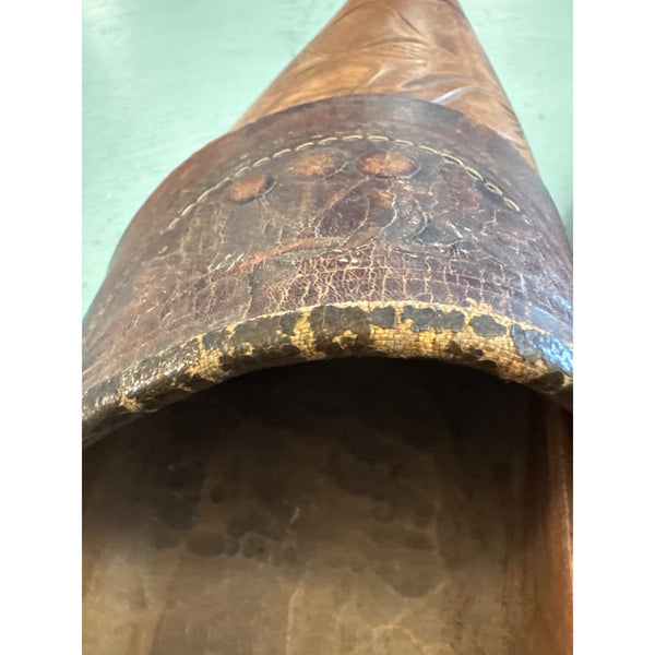 Primitive Handcrafted Wooden Dutch Clogs