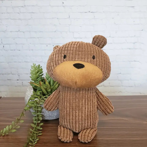 Bear Dog Toy - Corduroy