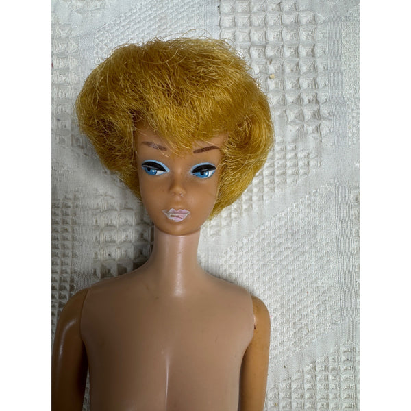 Original Barbie MCMLVIII Bubble Cut Hair Doll 1960 Mattel Vintage Japan