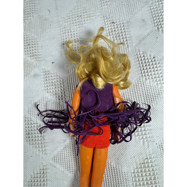 Vintage 1971 Live Action PJ Doll Friend of Barbie TNT Bendable Legs Fringe Lashes