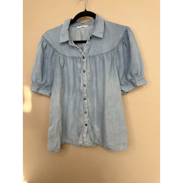 Jane Delancey Womens blue Blouse