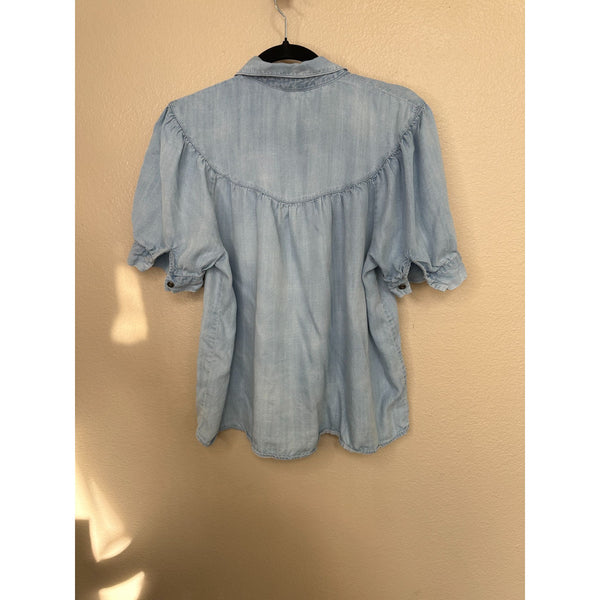 Jane Delancey Womens blue Blouse