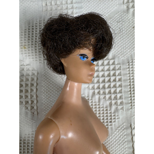Vintage Barbie Doll By Mattel 1962 Brunette Bubble Cut Hair Japan