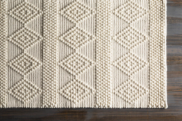 Bolinger Wool Area Rug corner detail