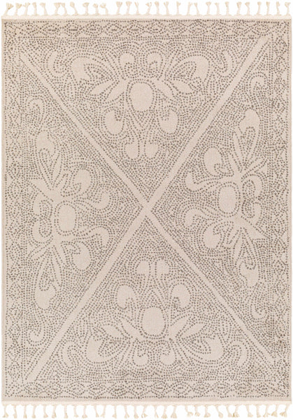 Birdwood Cream & Brown Area Rug rectangle