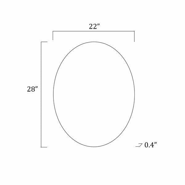 Bugallon Mirror dimensions