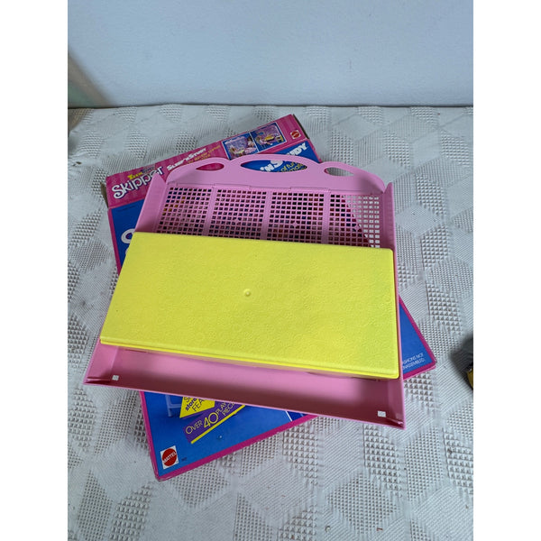 Teen Time Skipper Sleep N Study Playset w Accessories 1988 Mattel Vintage Barbie