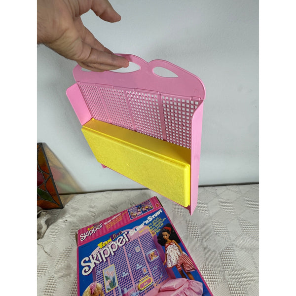 Teen Time Skipper Sleep N Study Playset w Accessories 1988 Mattel Vintage Barbie
