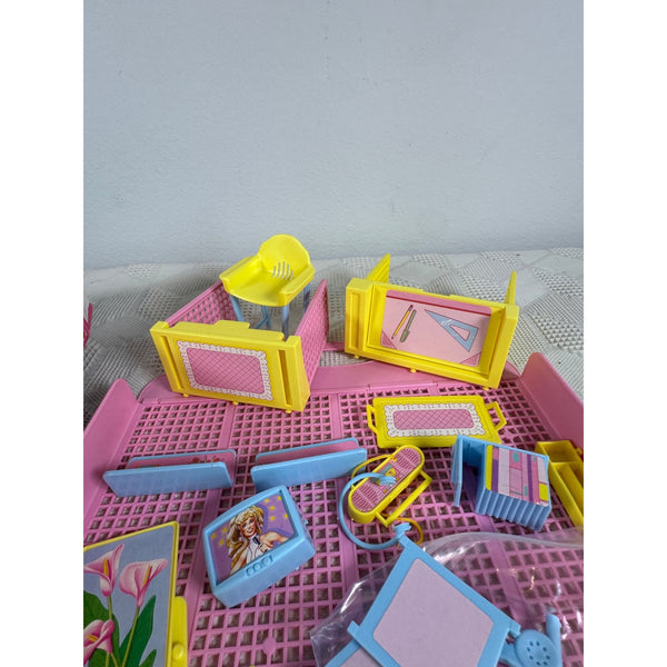 Teen Time Skipper Sleep N Study Playset w Accessories 1988 Mattel Vintage Barbie