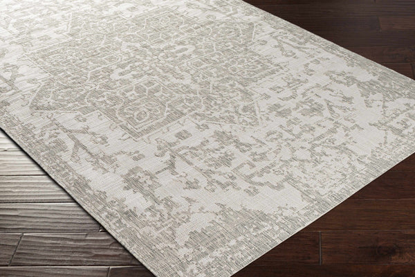 Beige Kilmacolm Outdoor Rug weather resistant