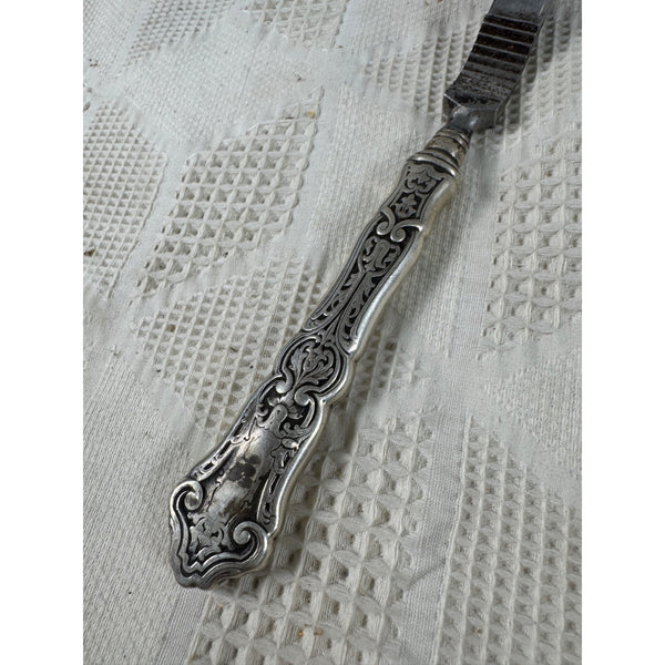 Vintage Sterling Silver Nutcracker With Intricate Handle Design Antique c1920s