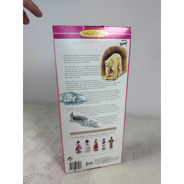 Arctic Barbie Dolls Of The World Collection 1996 Special Edition 16495 NIB