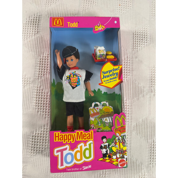Mattel 1993 McDonalds Happy Meal Todd Doll with Accessories 11475 NIB
