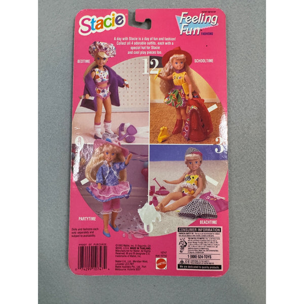 Stacie Feeling Fun Fashions Doll School Outfit Raincoat Accessories Vintage NWB