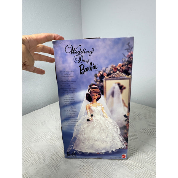 Wedding Day Barbie Doll 1996 Collector Edition Mattel White Gown 17120 NIB