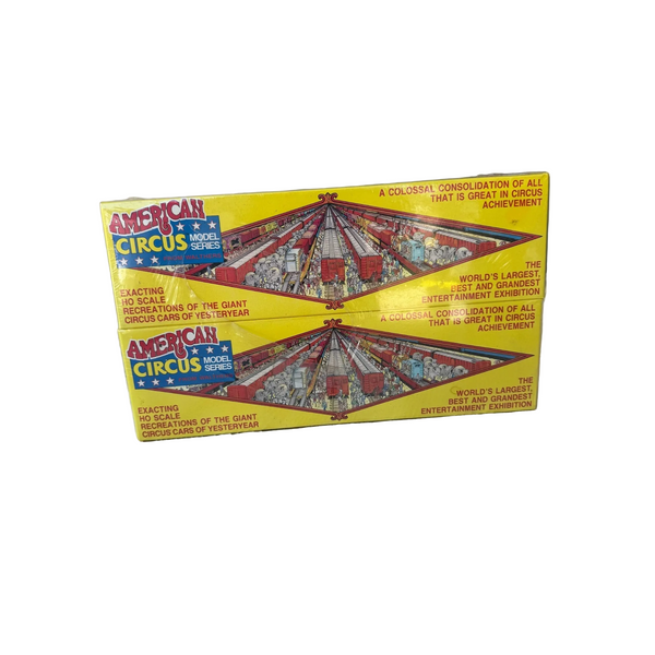 American Circus Model Series Strates HO Scale Train Set Walthers Vintage NWB