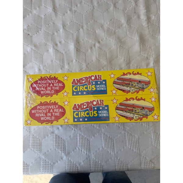 American Circus Model Series Strates HO Scale Train Set Walthers Vintage NWB