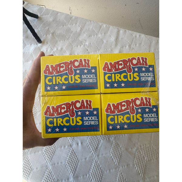 American Circus Model Series Strates HO Scale Train Set Walthers Vintage NWB