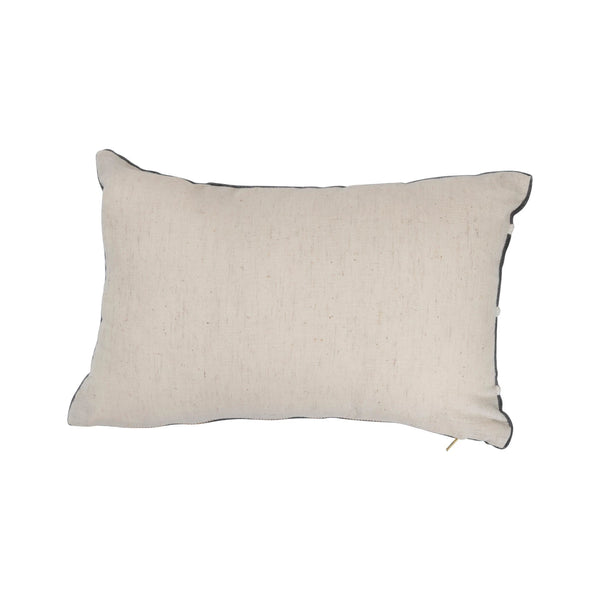 14" x 9" Cotton Velvet Lumbar Pillow