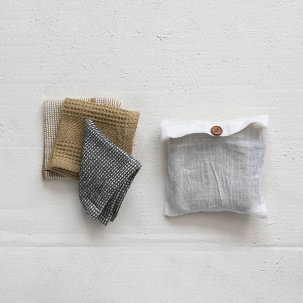 Cotton Waffle Weave Dish Cloths